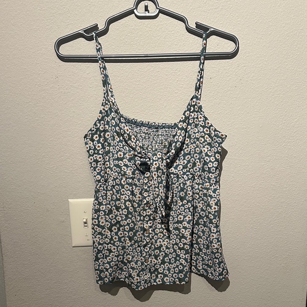 Floral Print Women's Top
